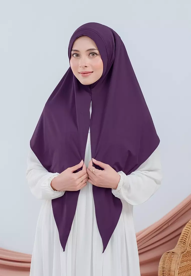 HIJAB INSTAN RANA - DARK PURPLE
