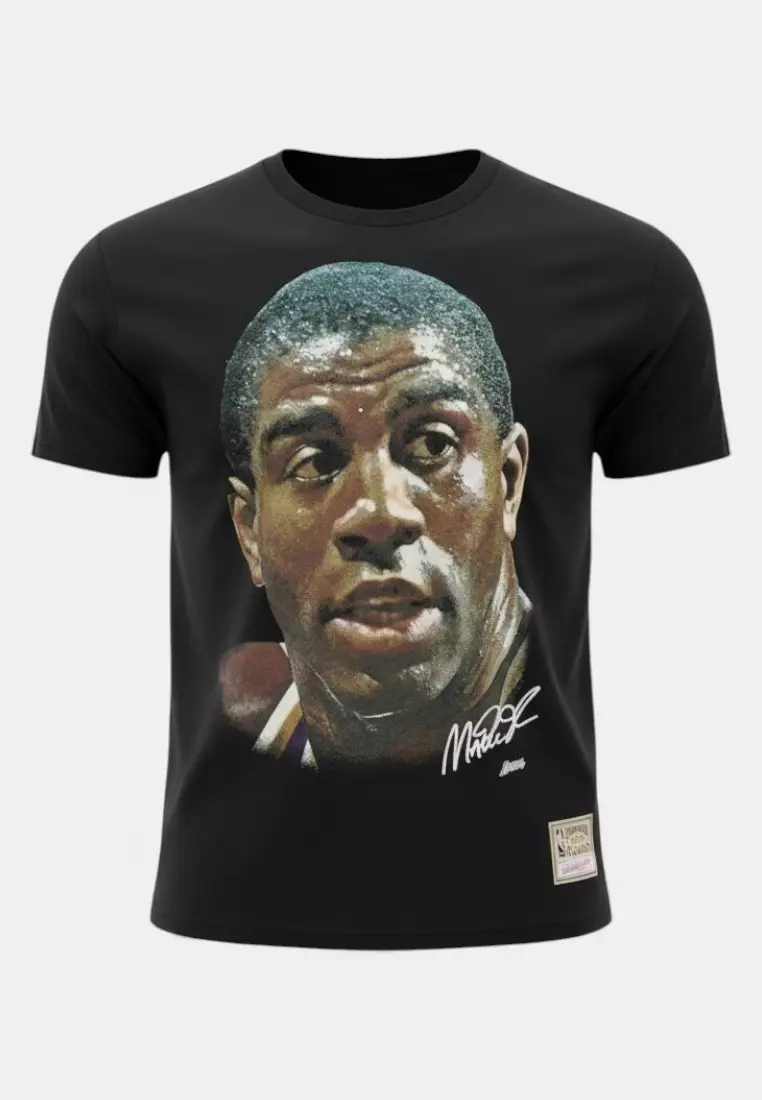 Big Face Tee Magic Johnson Los Angeles Lakers
