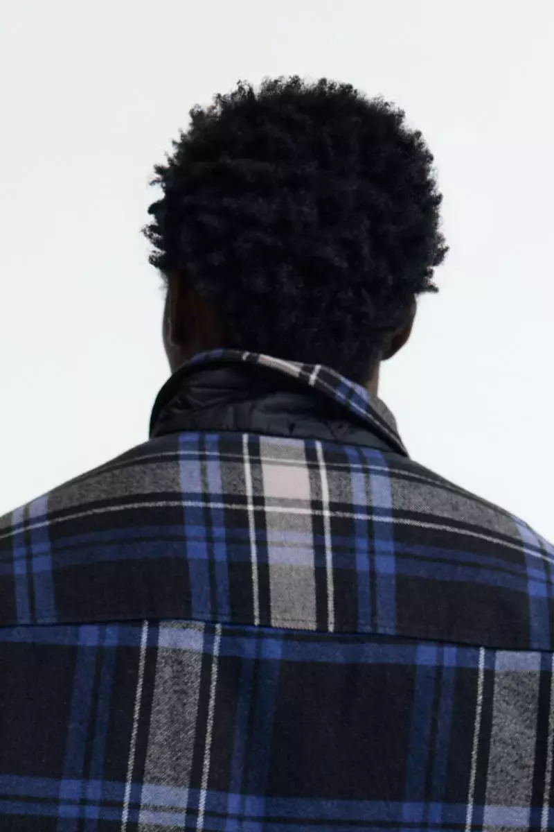 Oversized Fit Flannel overshirt