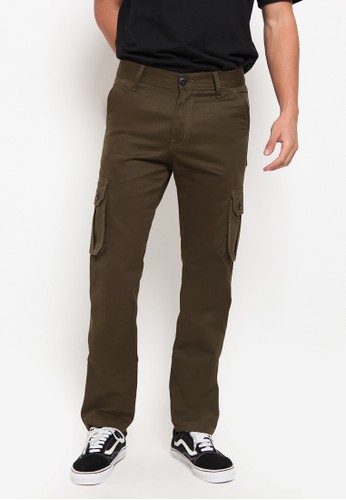 Jual Hemmeh Celana Cargo Panjang Tactical Green Hemmeh Original Zalora Indonesia
