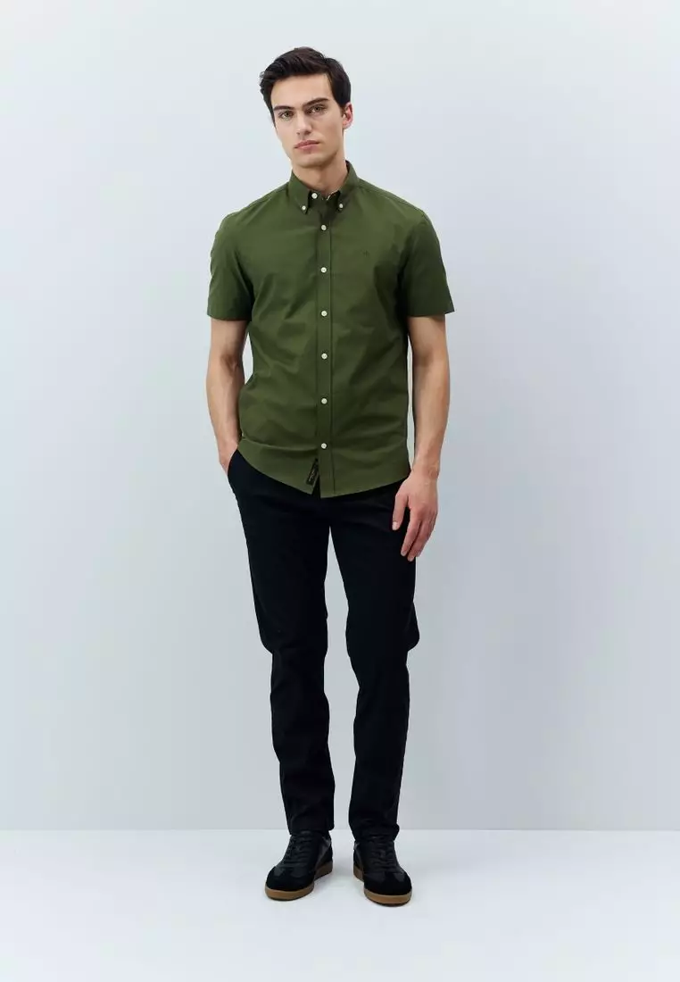Stretch Oxford Short Sleeve Shirt