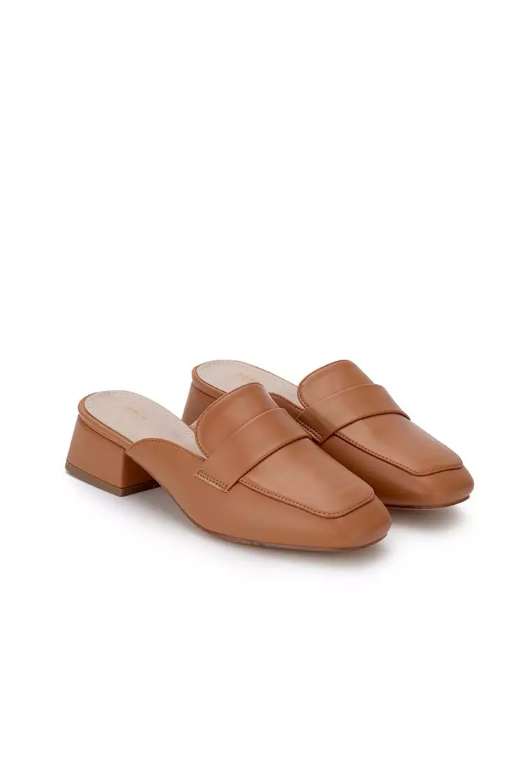 Chunky mules hot sale