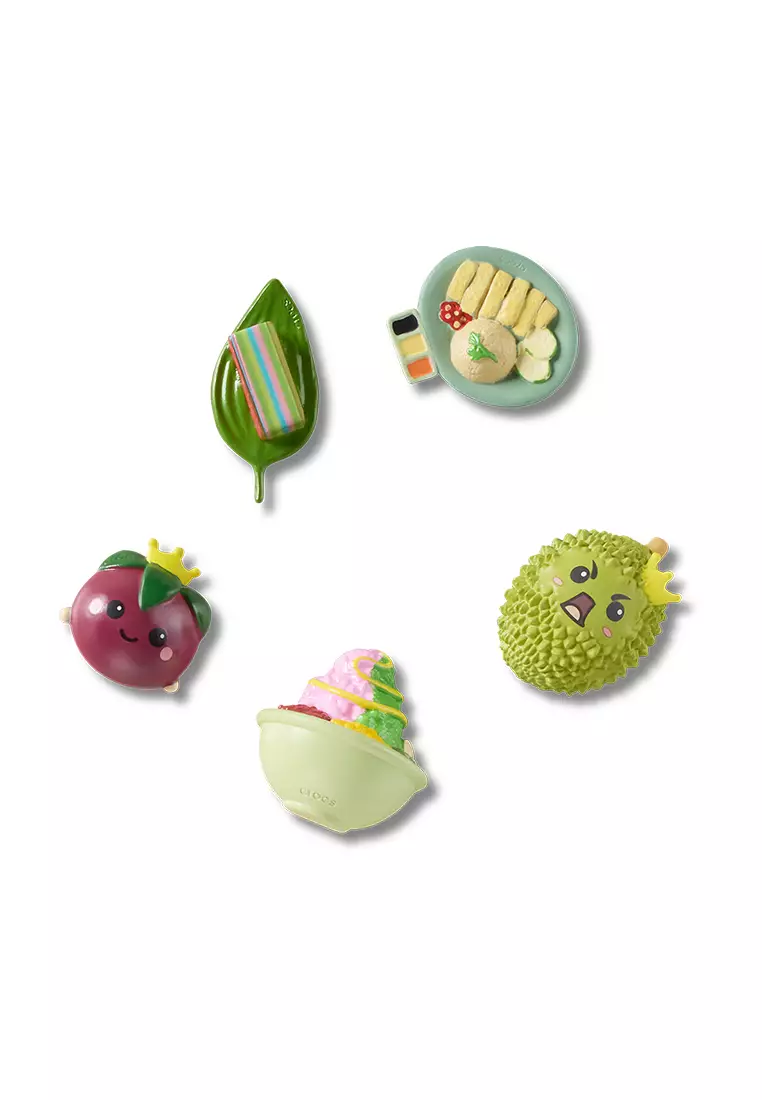 Buy CROCS Crocs Singapore Foods 5 Pack Jibbitz Online | ZALORA Malaysia