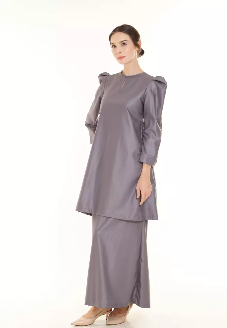 Yarra Kurung Modern in Dark Grey