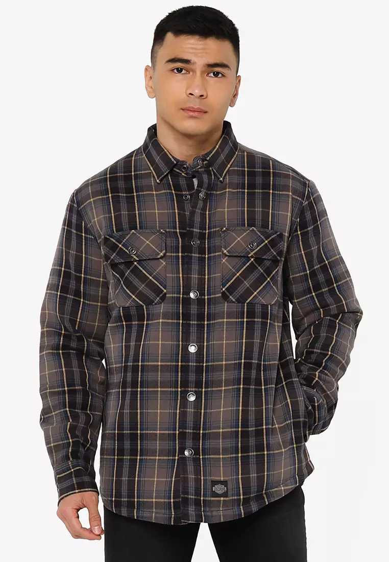 Harley outlet flannel jacket