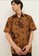 Batik Wibowo brown Gumira Batik Shirt 2DC93AA53A5106GS_5