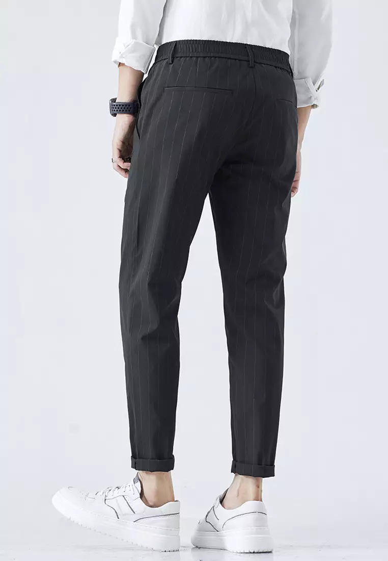 Trendyshop Elasticated Waist Slim Twill Pants 2024, Buy Trendyshop Online