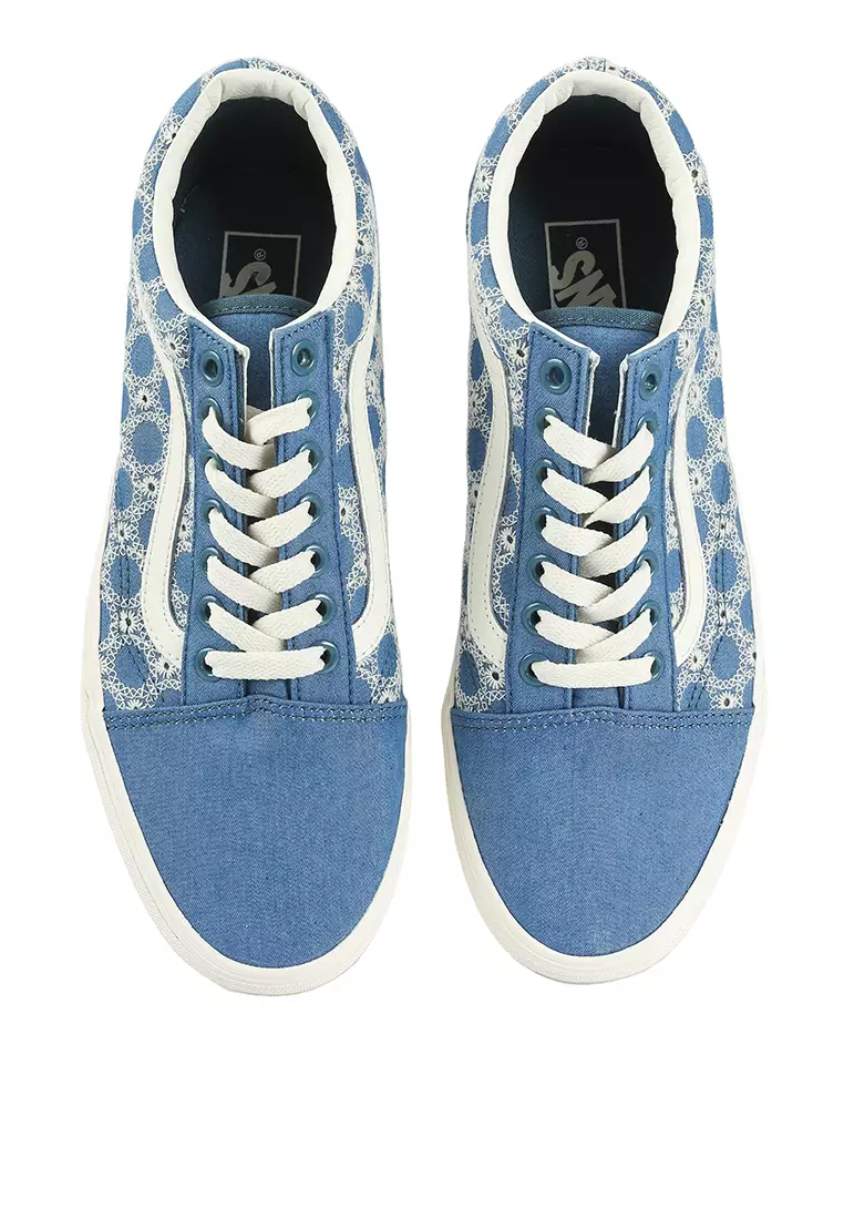 Tênis Vans Old Skool Stackform Denim Mix Blue