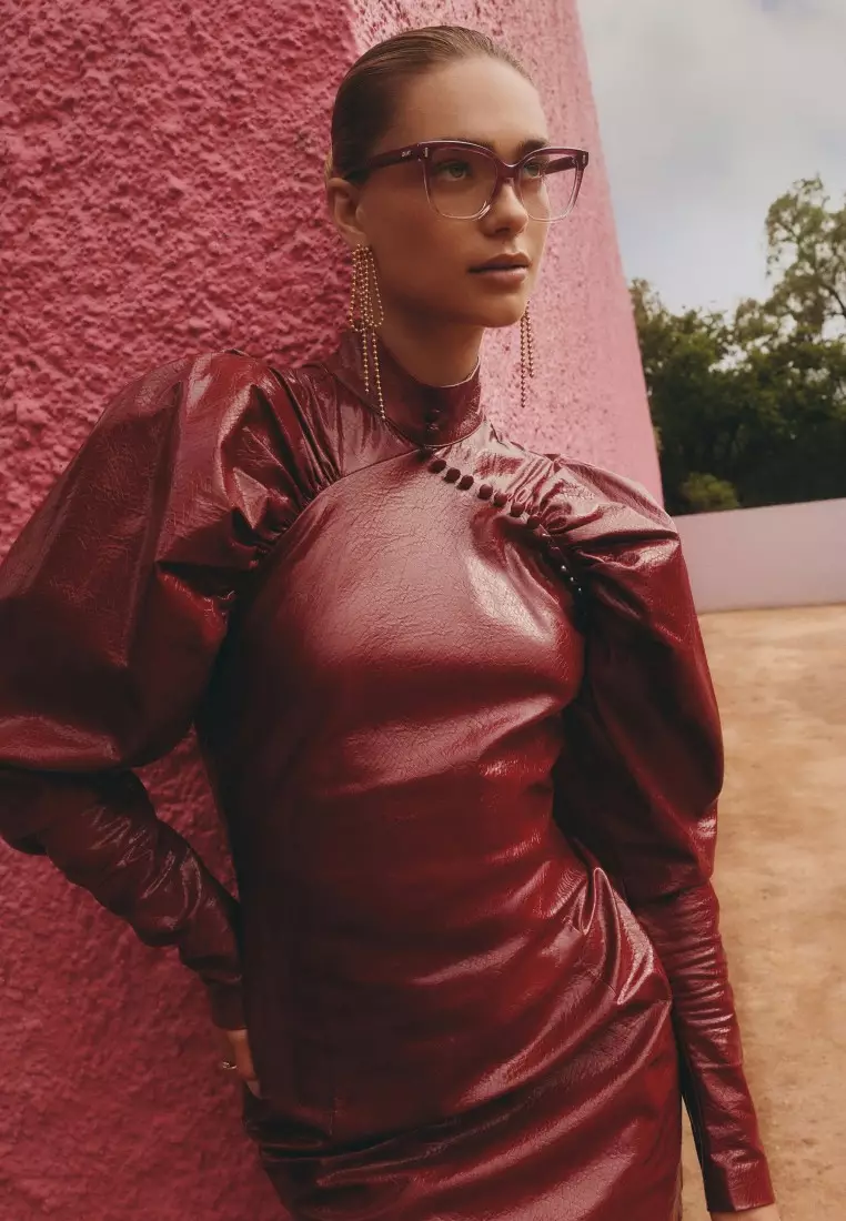 QUAY Well Read Optical Eyeglasses - Coffee Tort