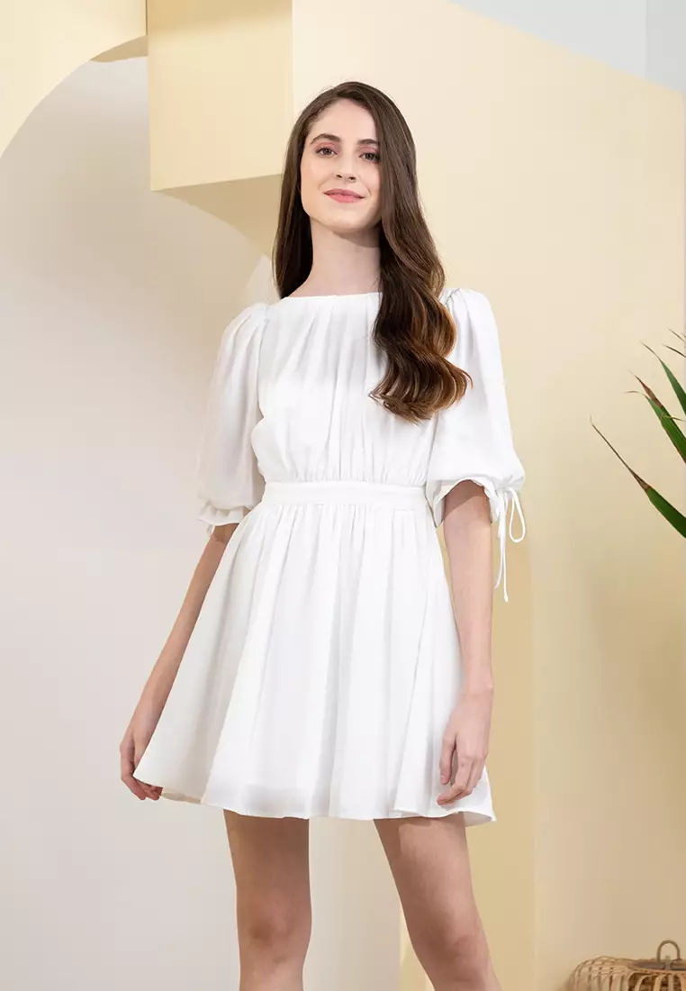 Zalora white dress hotsell