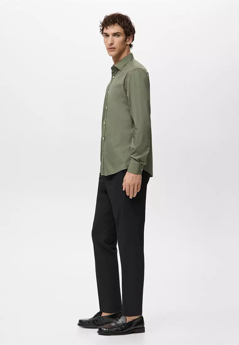 Regular-Fit 100% Cotton Shirt