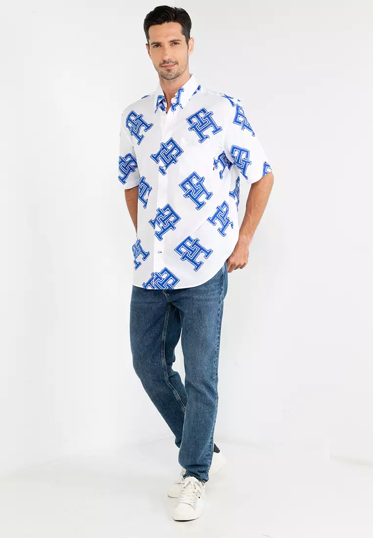 Monogram dress shirts online discount