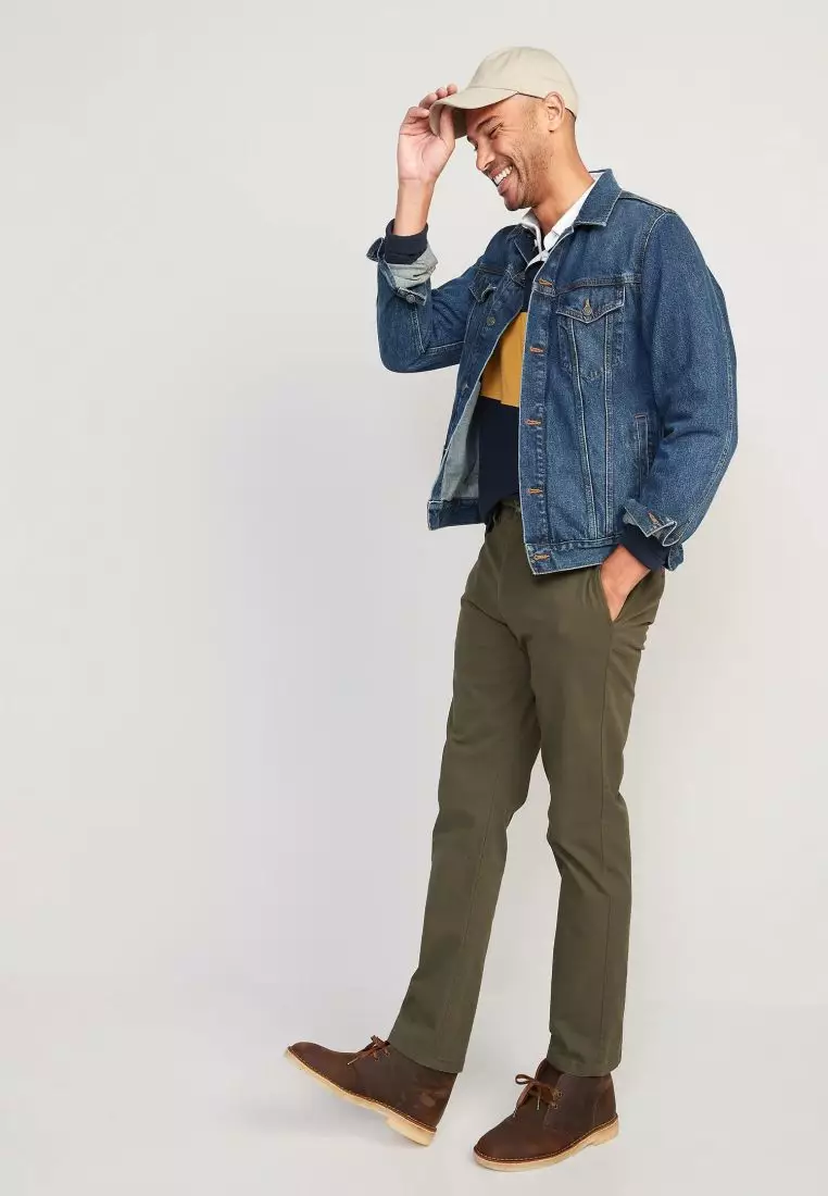 Straight Built-In Flex Rotation Chino Pants