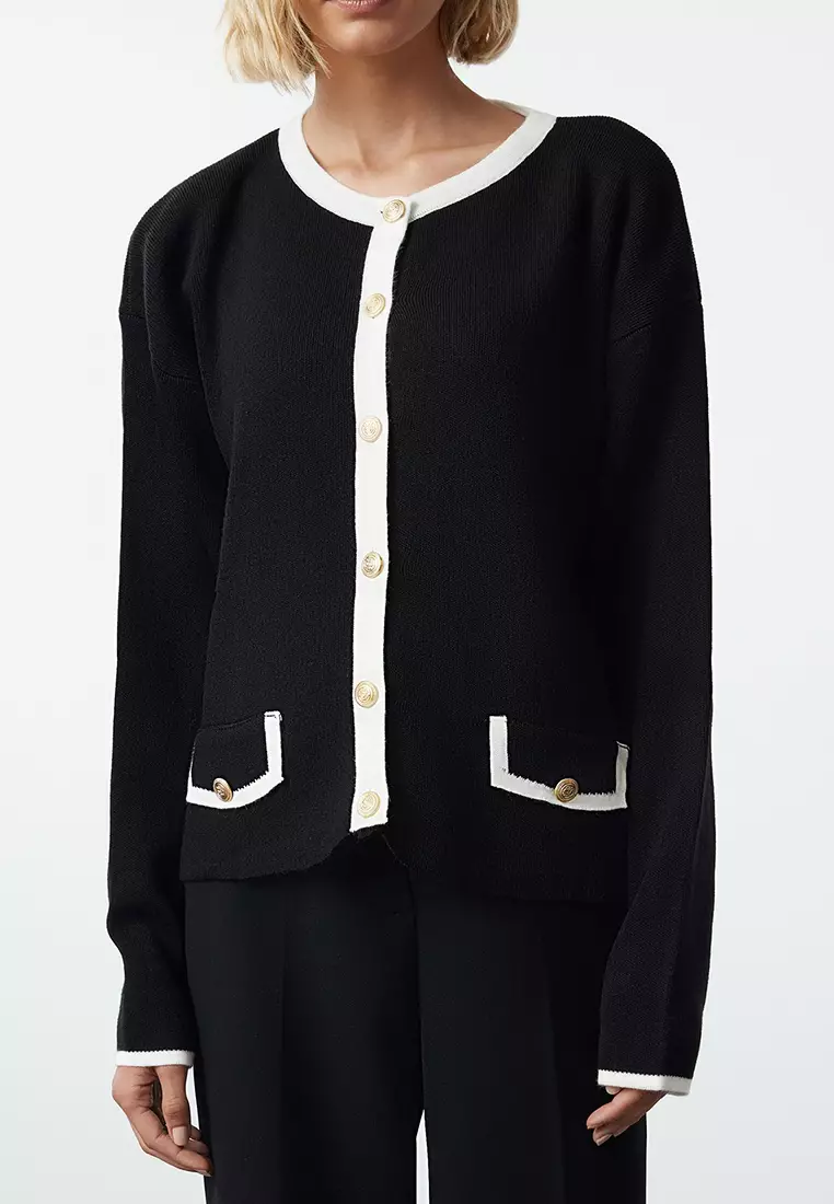 Buy Trendyol Color Block Cardigan 2025 Online ZALORA Philippines