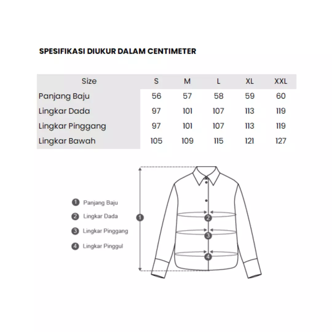 MINIMAL - Jenova - Blouse Dengan Ruffle - White Colour White