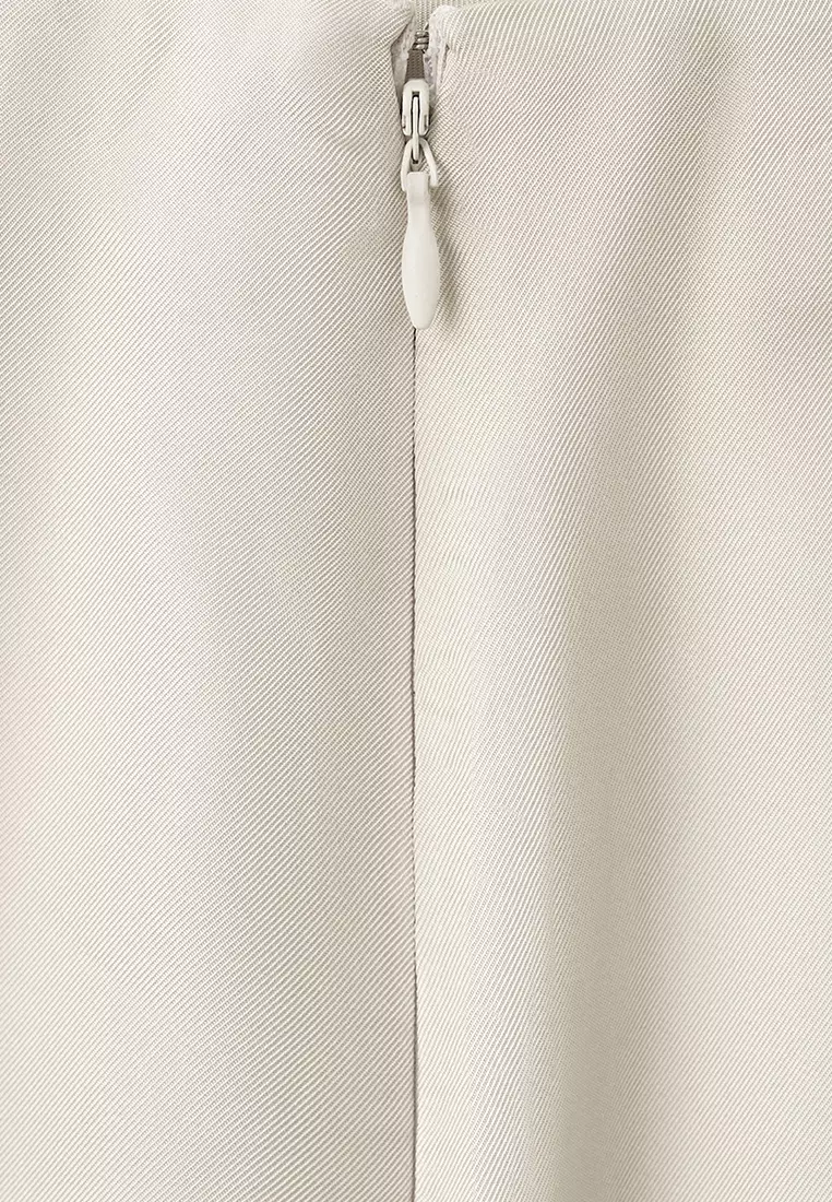 High-Waist Straight Trousers