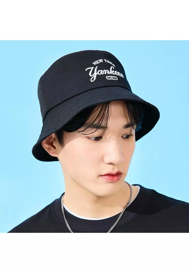 Mlb bucket hat yankees clearance