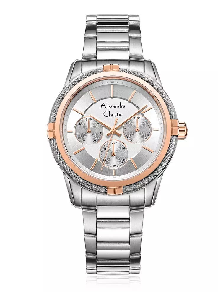 Jual Alexandre Christie Alexandre Christie Women 2843 Stainless steel ...