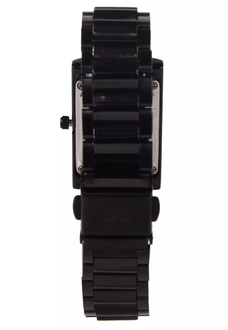 Mirage Jam Tangan Analog Wanita - Black Stainless Steel - BSP7062