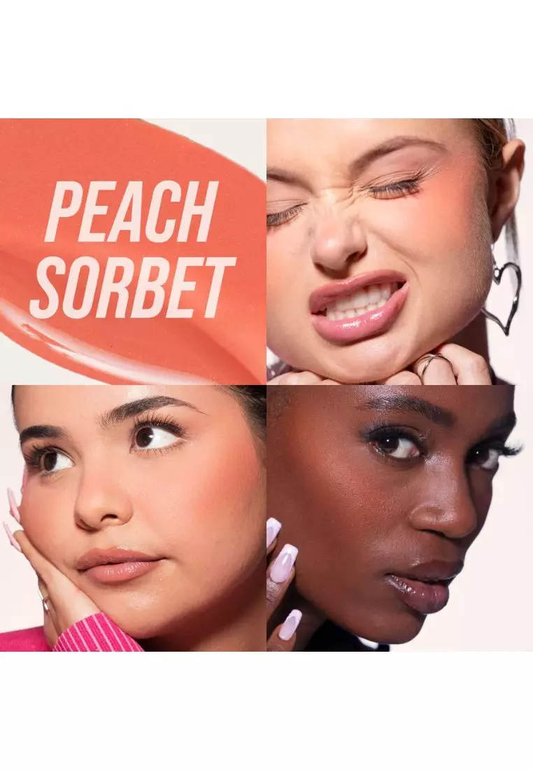 HUDA Beauty Blush Filter Soft Glow Liquid Blush Peach Sorbet