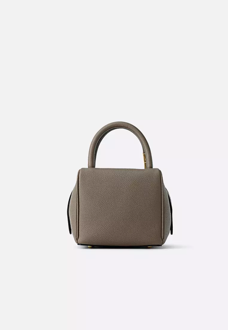 Buy FION FION Chocolate Boxy Bag Brown 2024 Online | ZALORA Singapore