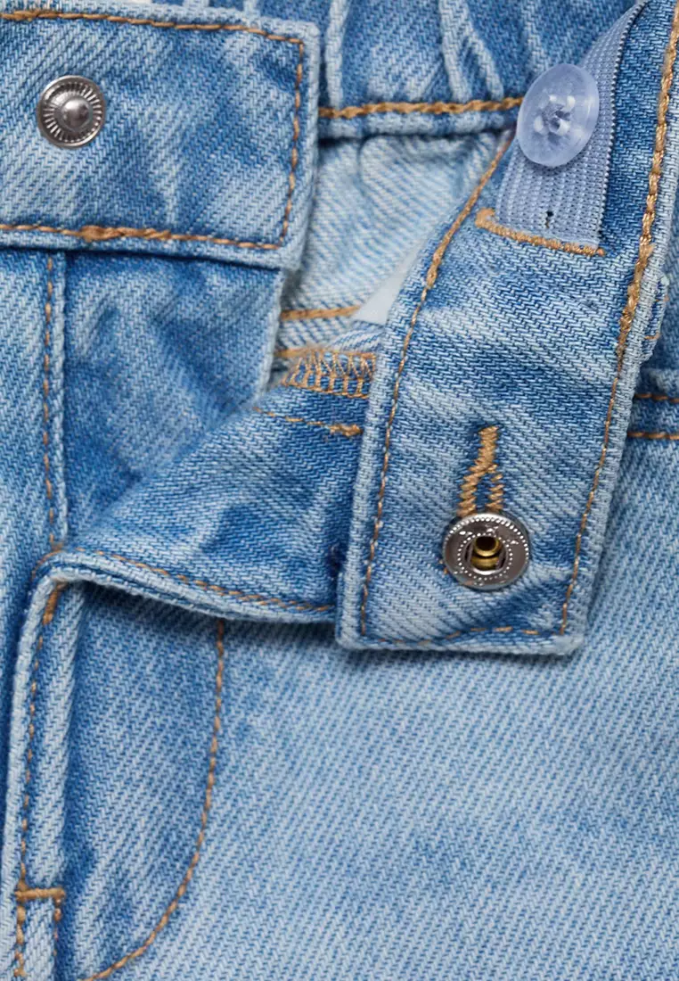 Cotton Culotte Jeans