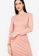 ZALORA WORK pink Round Neck Bodycon Dress 25B10AAAD8A5D0GS_3