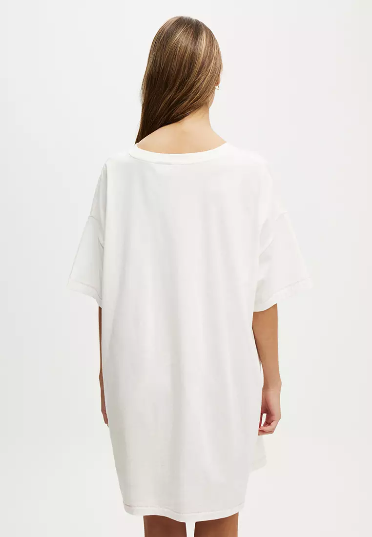 White t shirt nightie cheap