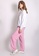Little Mistress pink Loungewear Pink Joggers 9105DAA7692F6DGS_4