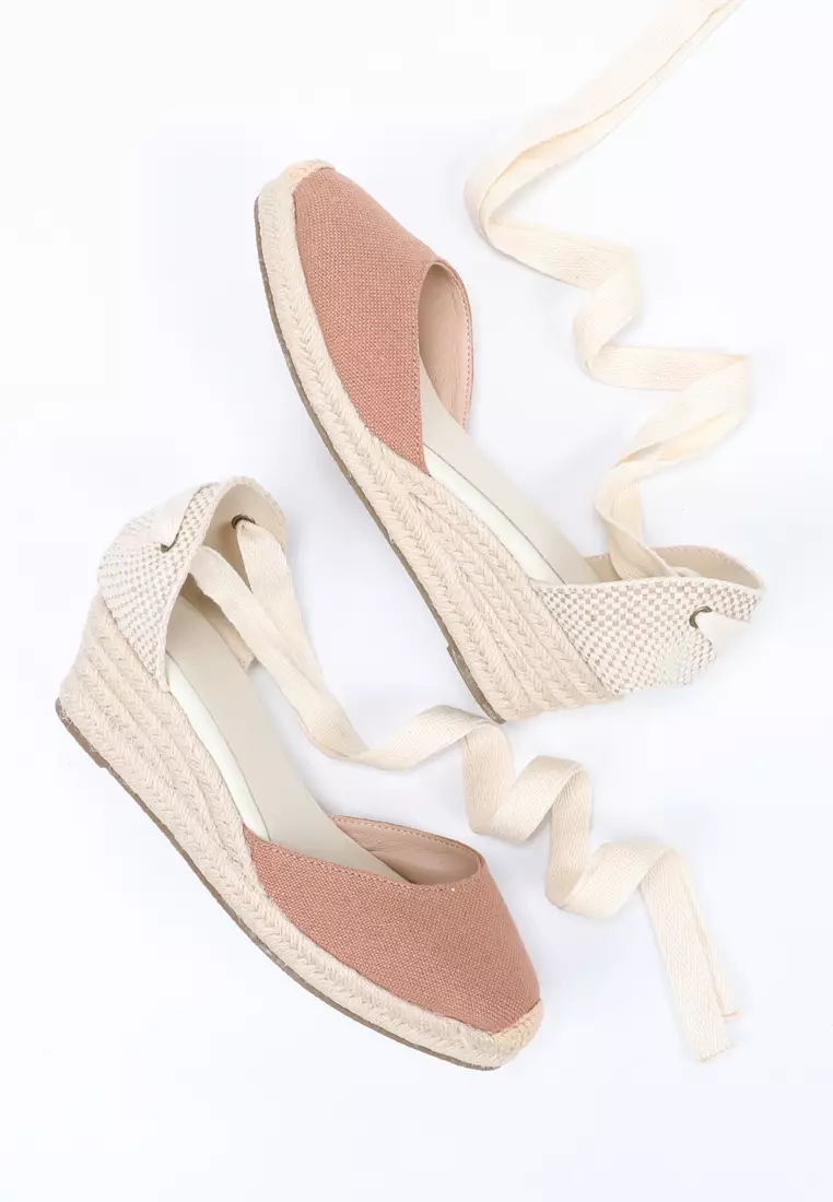 5CM Ankle Strap Wedge Sandals HB103