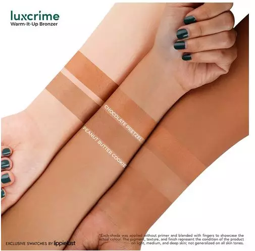 Luxcrime Warm It Up Bronzer in Peanut Butter Cookie