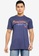 Superdry blue Frontier Graphic Box Fit T-shirt - Original & Vintage 88ECCAA72038E3GS_1