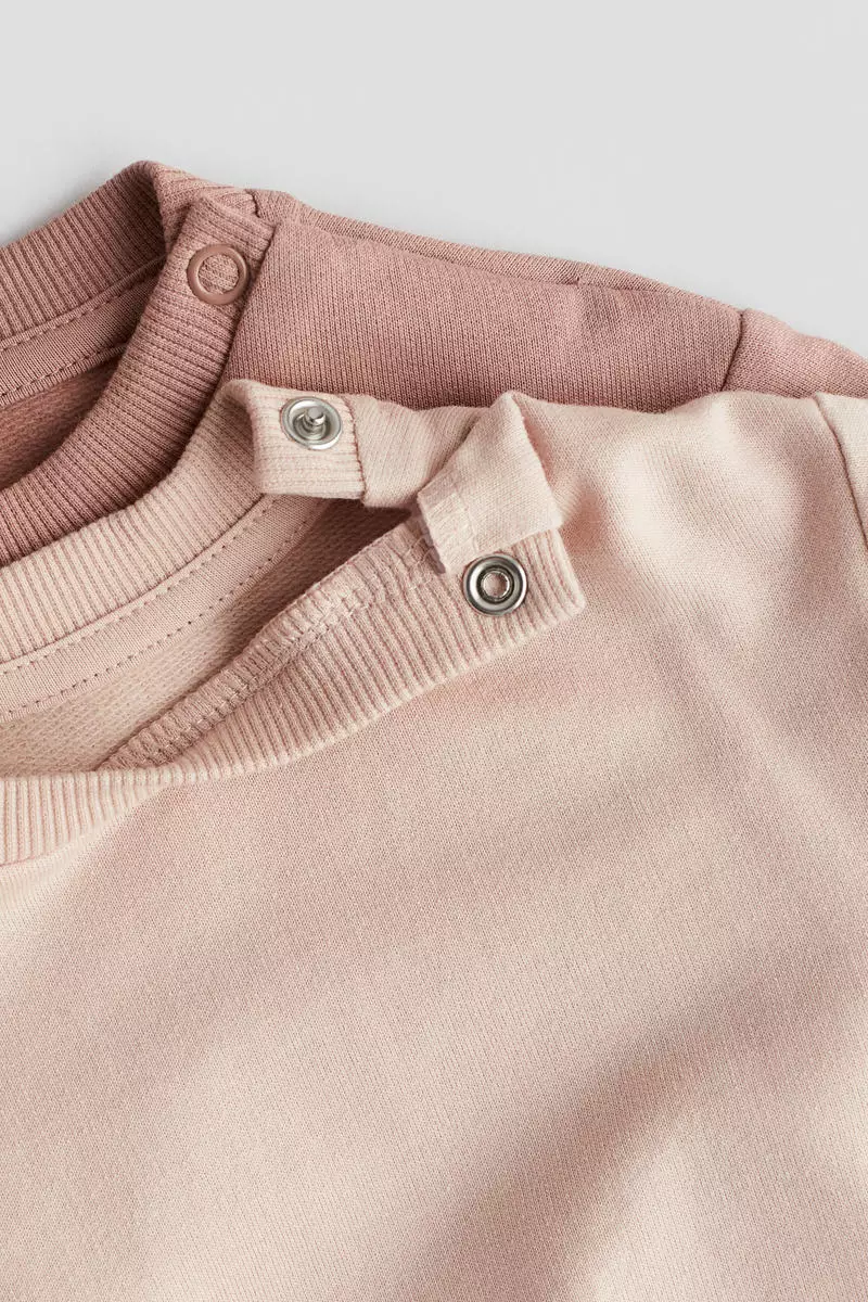 2-pack cotton sweatshirts