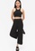 Monki black Cropped Ribbed Tank Top 7F481AABCF1534GS_3