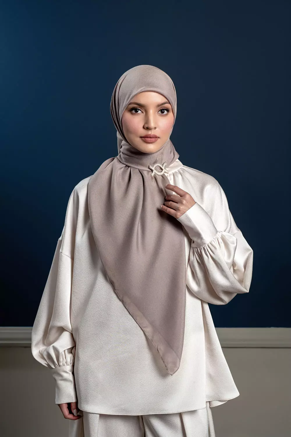 Klamby - Nima Scarf Toffe Brown