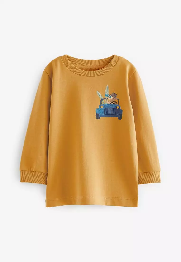 Long Sleeve Animal Print Regular Shirt ser26323
