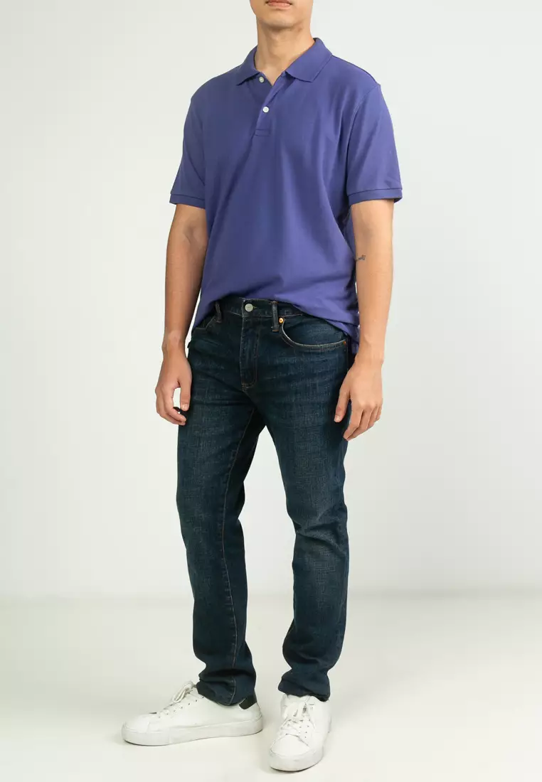 Solid Pique Polo Shirt