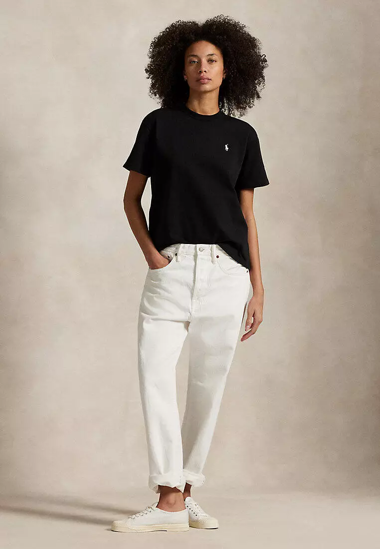 Relaxed Fit Cotton Jersey Tee