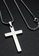 Trendyshop silver Cross Necklace DD609AC42823C7GS_2