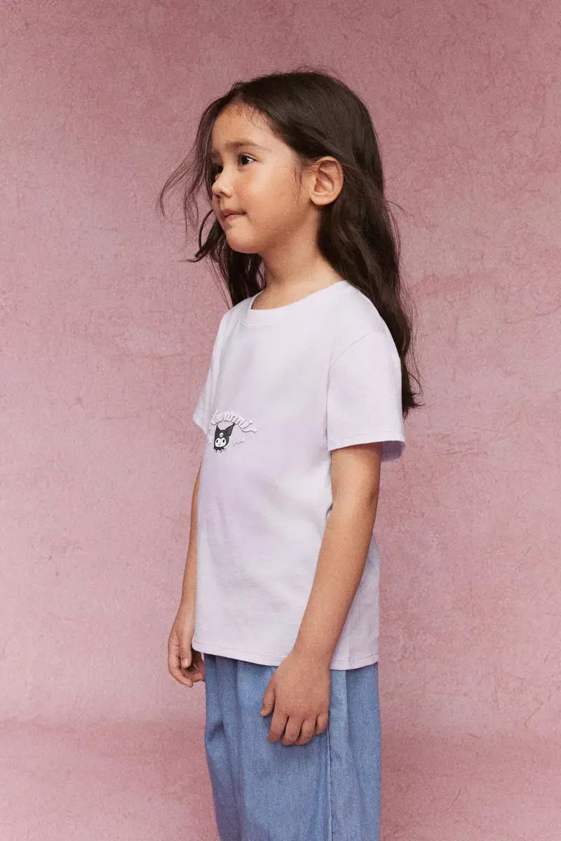 Printed cotton T-shirt