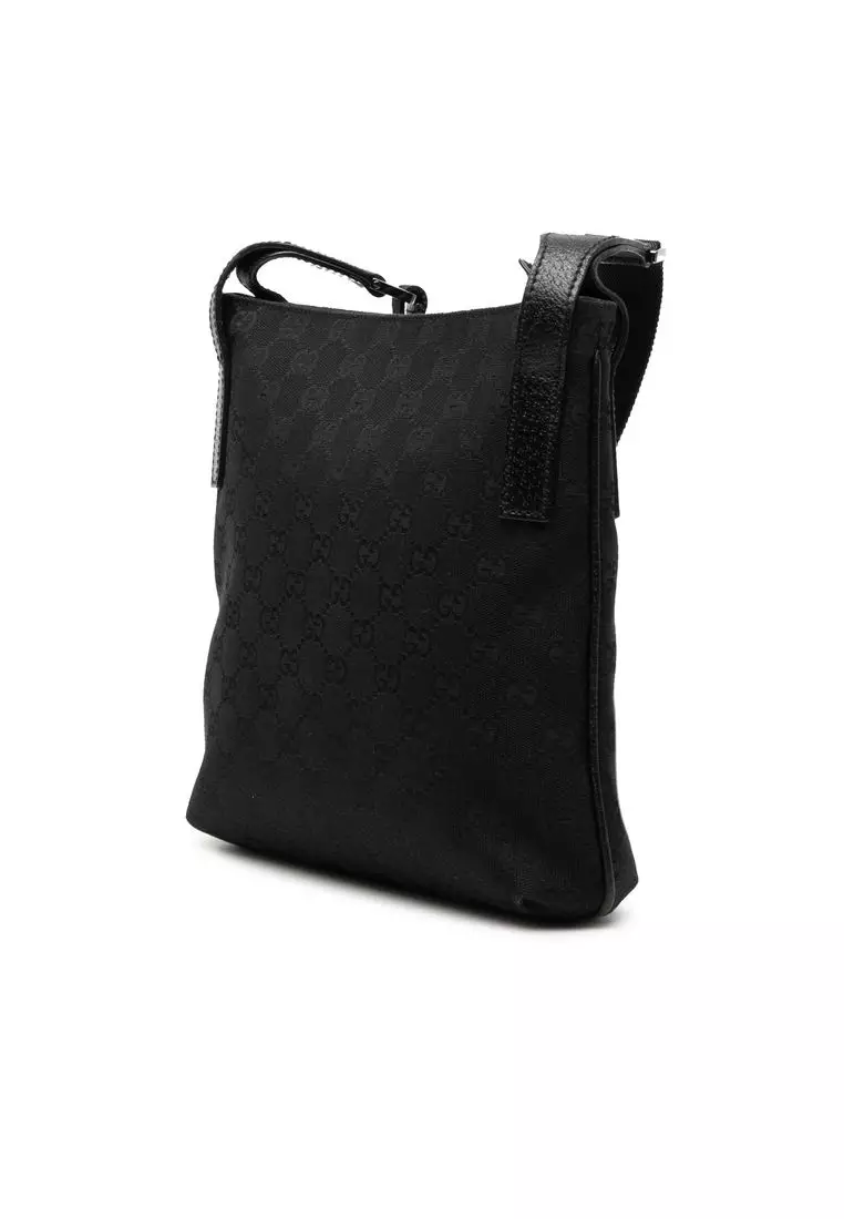 Pre-Loved Gucci Gg Canvas Crossbody