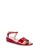 CARMELLETES red Low Wedge Sandals D4A3ESHDF5041AGS_2