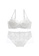 W.Excellence white Premium White Lace Lingerie Set (Bra and Underwear) 44AB0US319166DGS_1