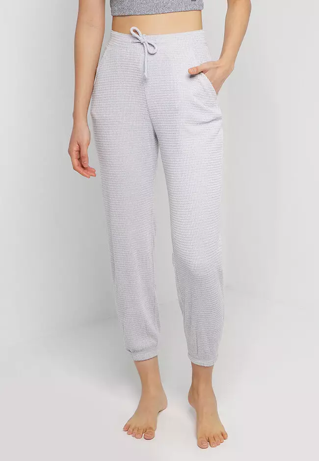 Hollister waffle on sale joggers