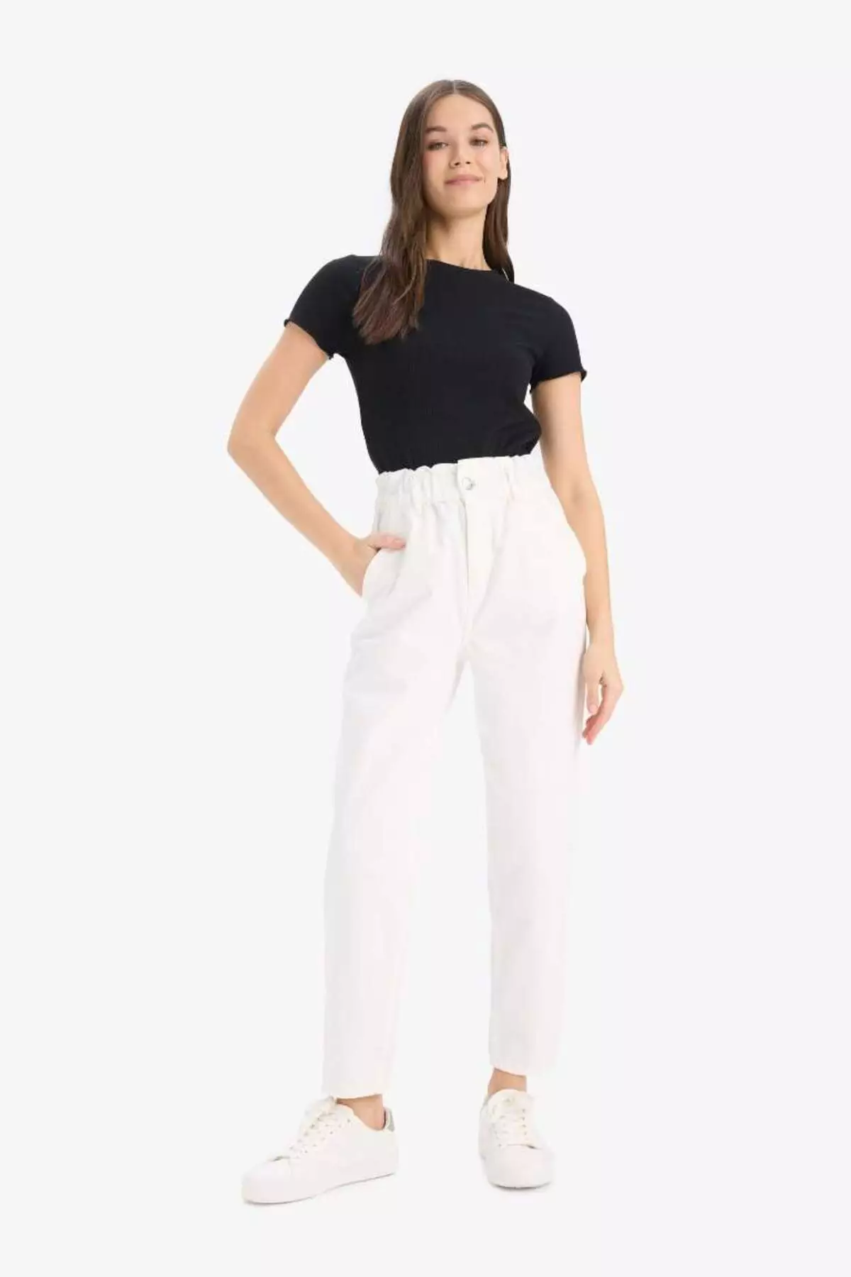 Black Women's T-Shirt K7064Az/Bk81