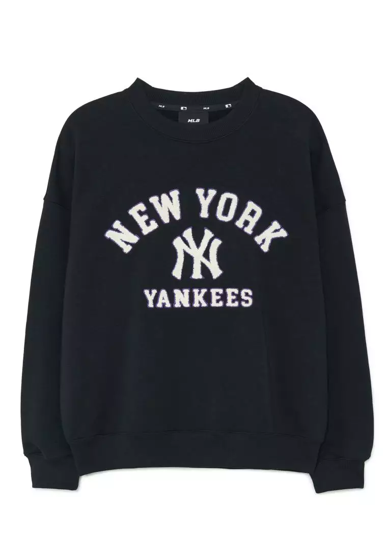 WOMEN VARSITY  OVER FIT SWEATSHIRTS NEW YORK YANKEES
