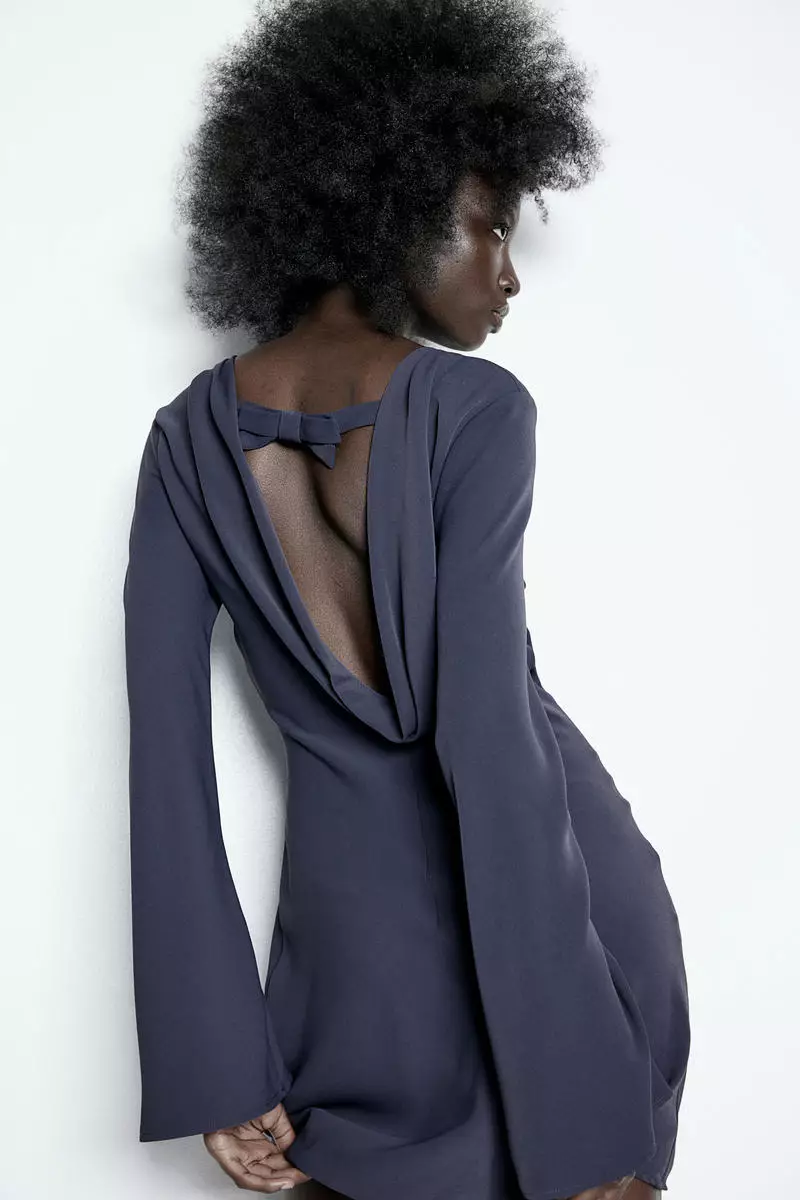 hm backless dress Zsa Zsa