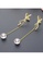 A.Excellence silver Premium Japan Akoya Sea Pearl  6.75-7.5mm Bow Earrings BF147ACF248A25GS_3