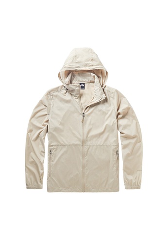 The North Face beige The North Face Men Travel Wind Jacket E7E0CAA5FA7A17GS_1