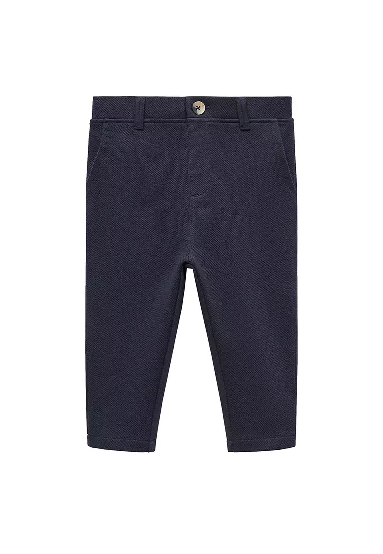 Suit Trousers in Navy